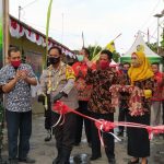 Kapolres Tulungagung Bersama Forkopimda Launching Kampung Tangguh Semeru Desa Banjarejo Kecamatan Rejotangan